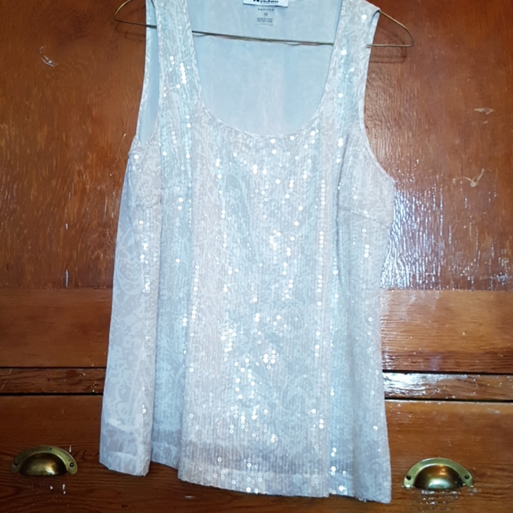 Nygard Collection | Sequin Tank